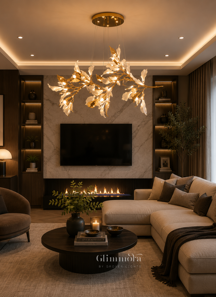 Aurielle Bloom Luxury Chandelier