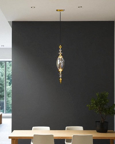Regal Prism Pendant Light - Smoke