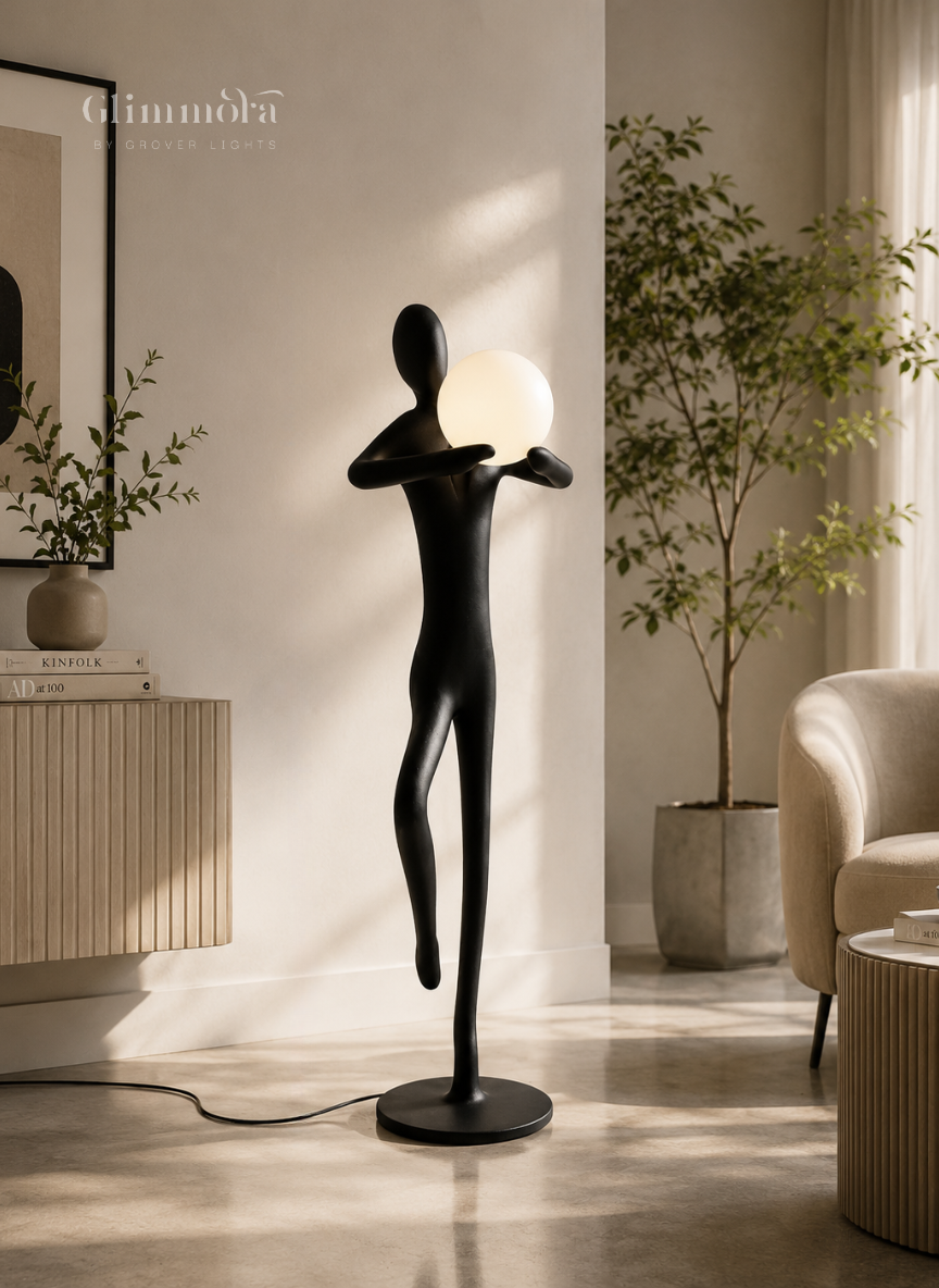 Lunaris Figure Sculptural Floor Lamp