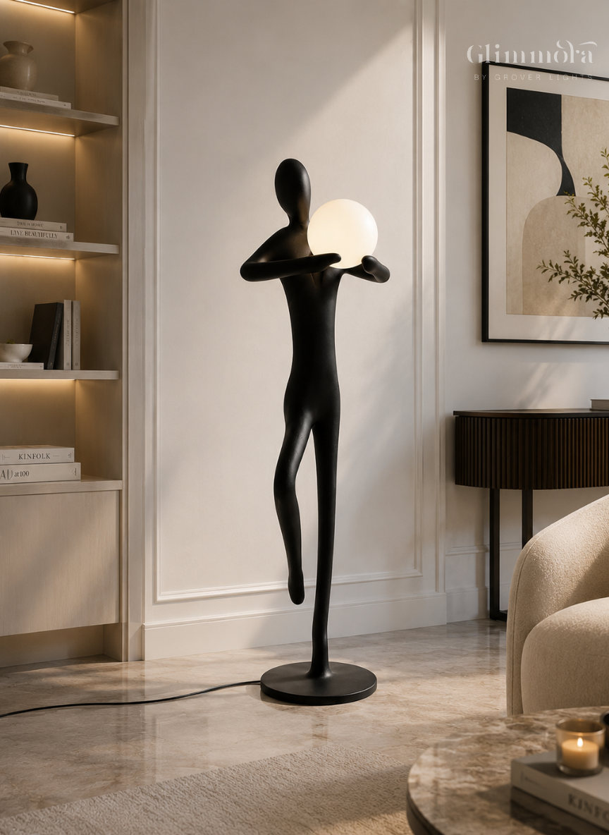 Lunaris Figure Sculptural Floor Lamp