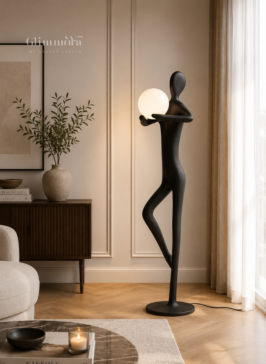 Lunaris Figure Sculptural Floor Lamp