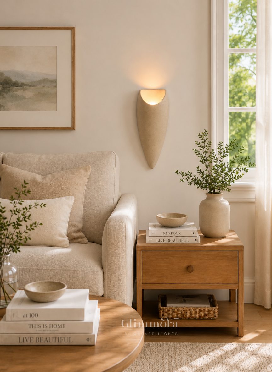 Terra Glow Organic Wall Sconce