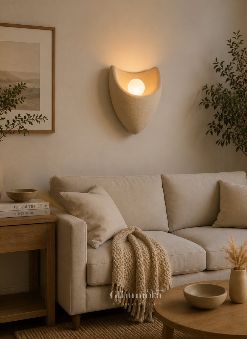 Luna Nest Organic Wall Sconce