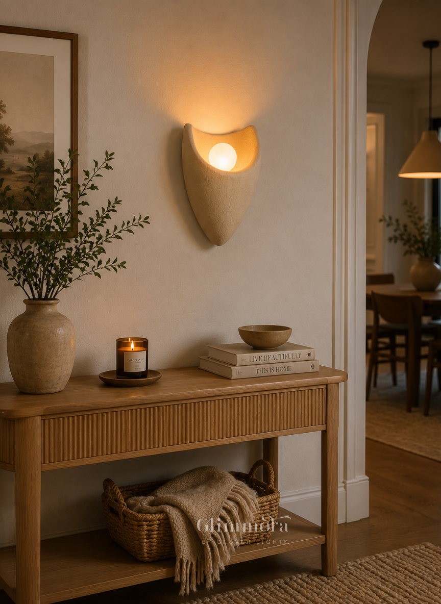 Luna Nest Organic Wall Sconce