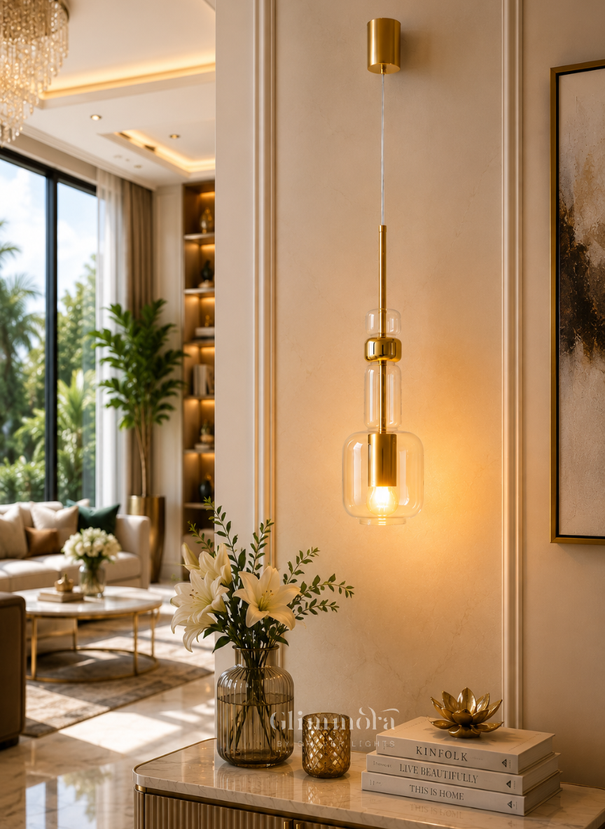 Luna Glass Pendant Light