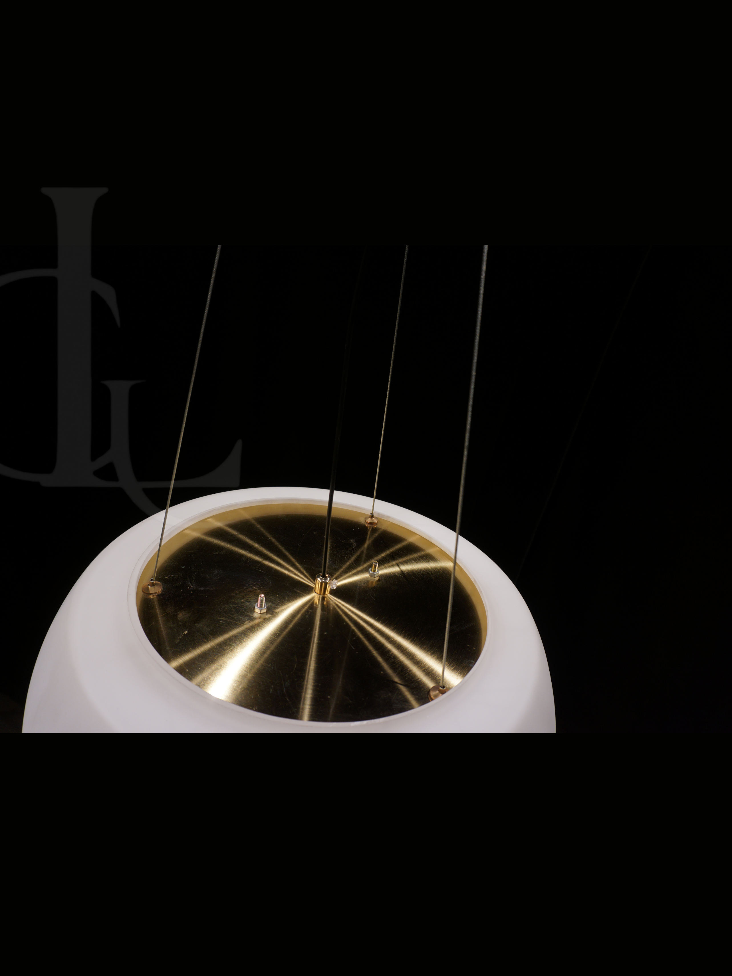 Moonveil Chandelier (Frosted Glass) Chandelier