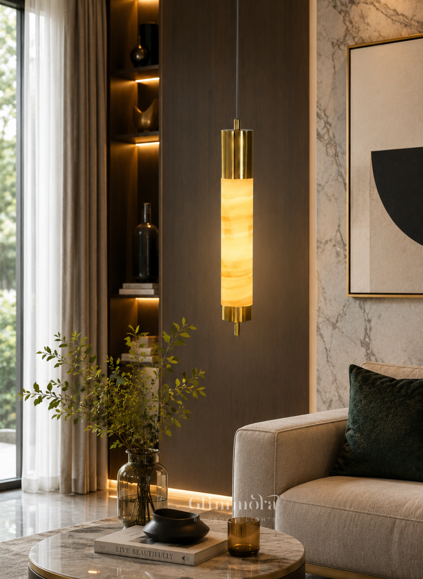 Aurum Onyx Pendant Light