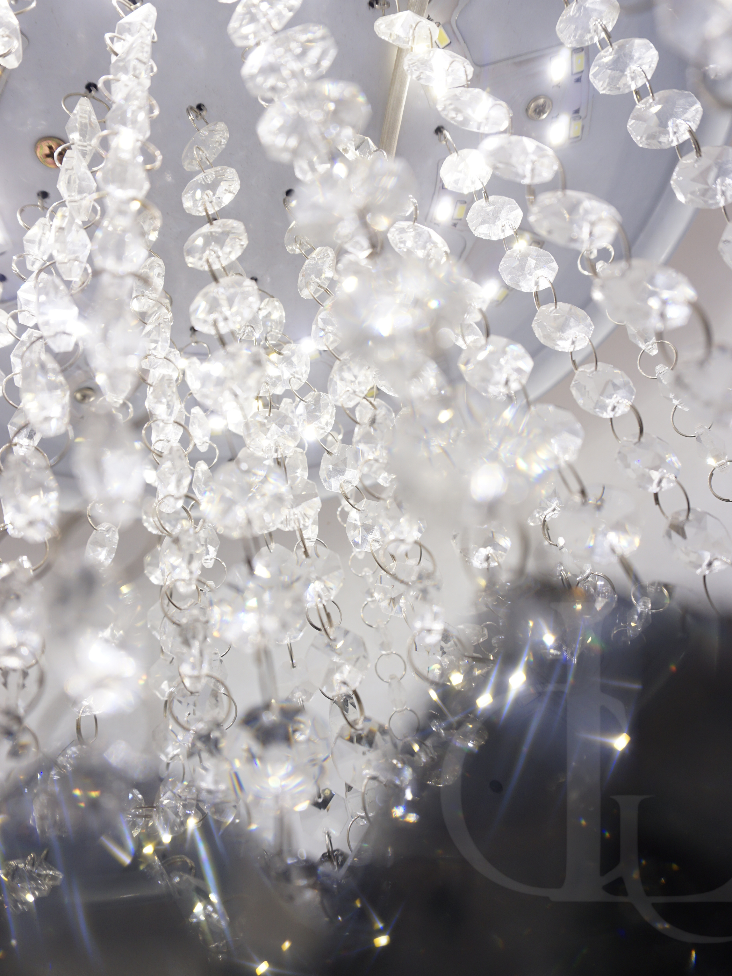 Moonveil Chandelier (Frosted Glass) Chandelier