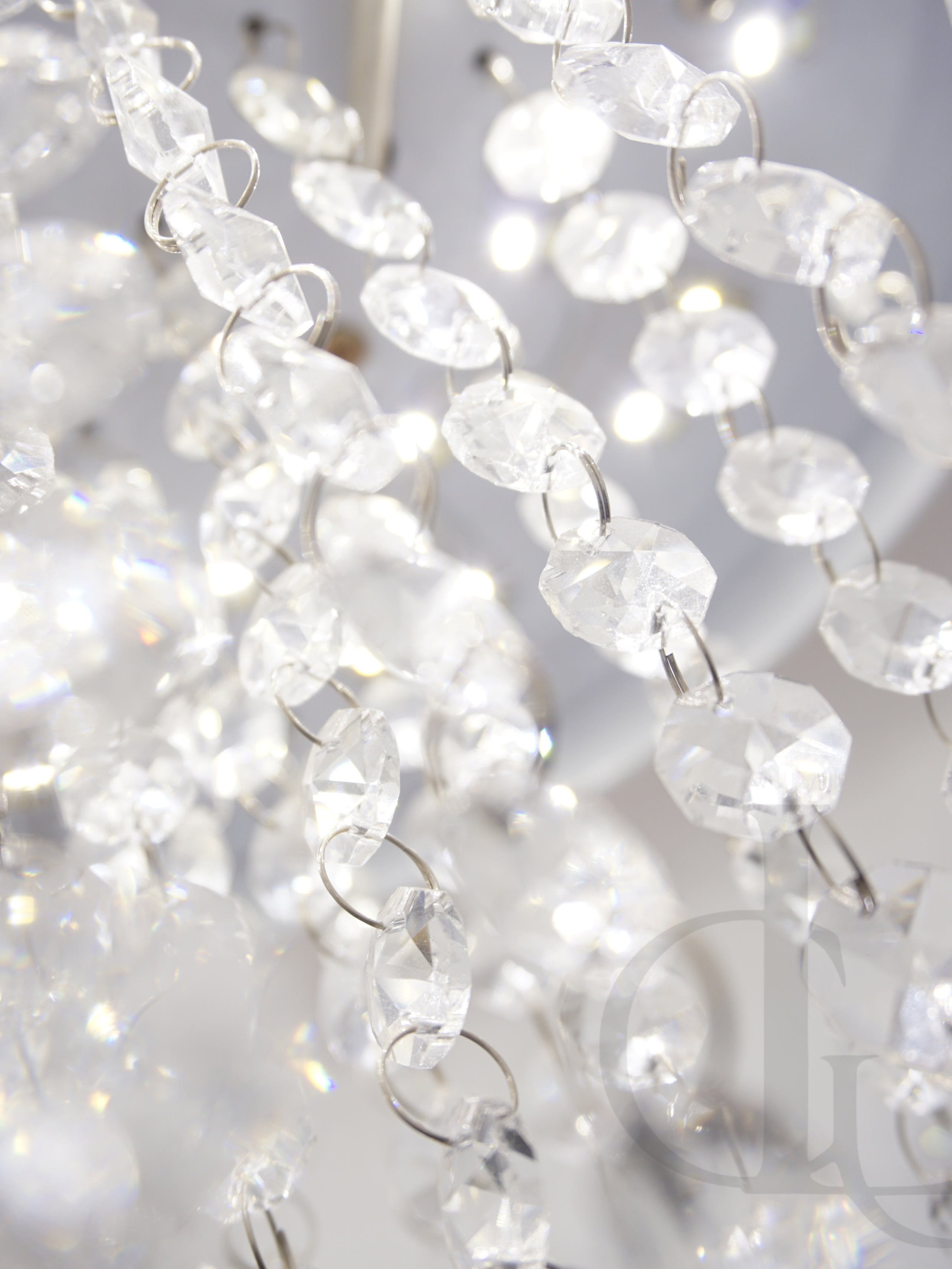 Moonveil Chandelier (Frosted Glass) Chandelier