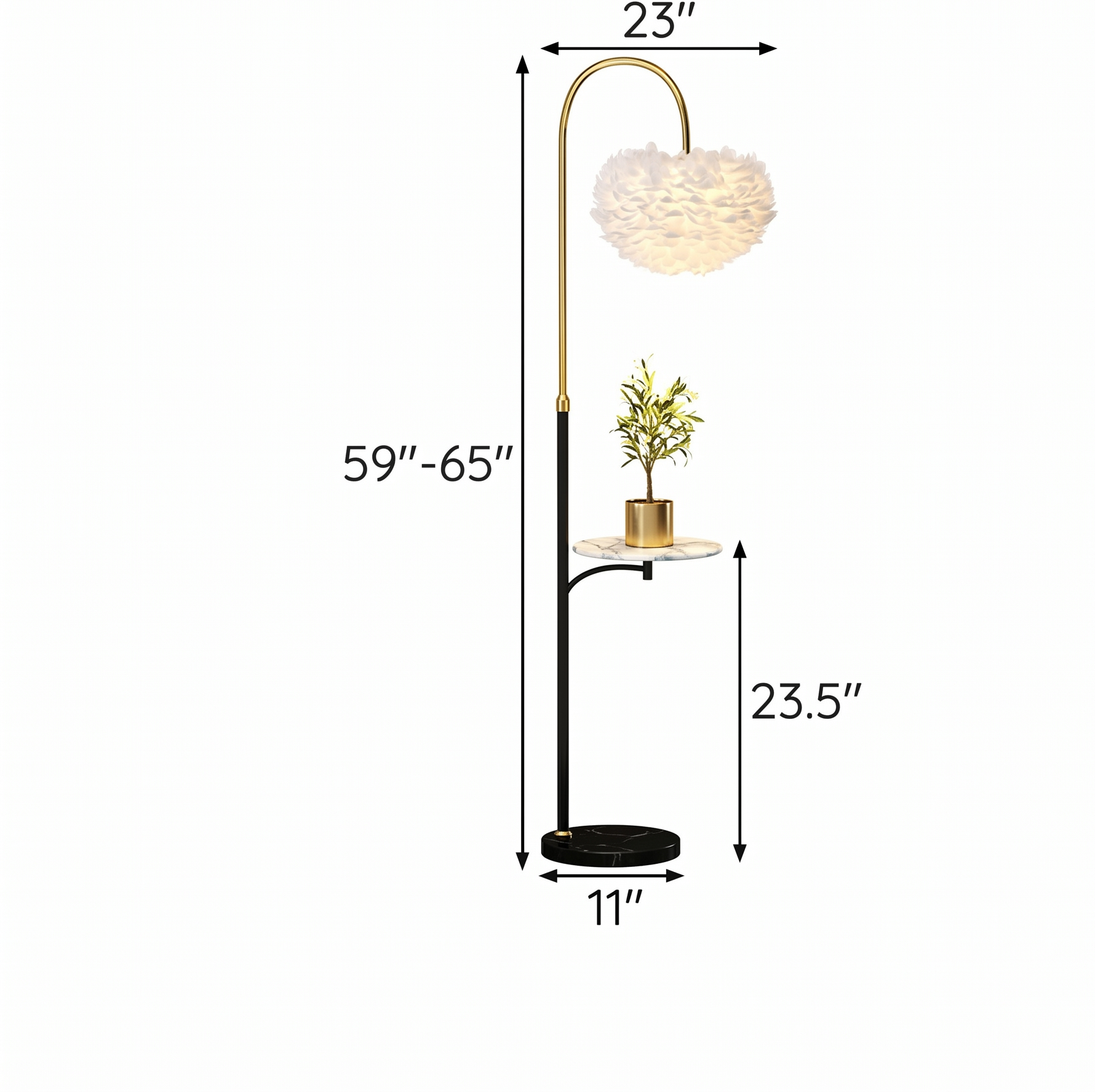 Floating Echo Floor Lamp