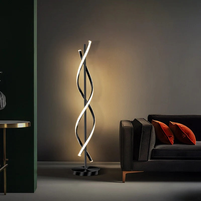 Standing Curvy Floor  Lamp