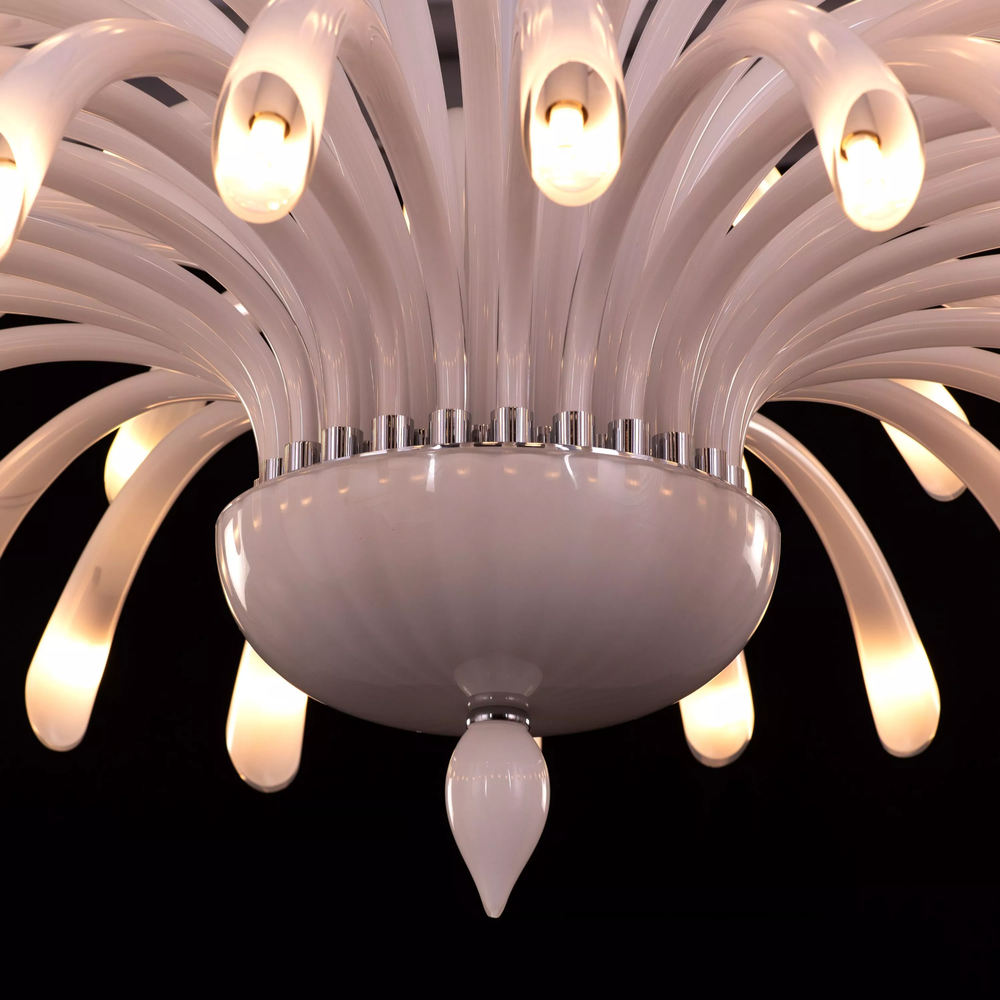 Glass Designer Hanging Chandelier