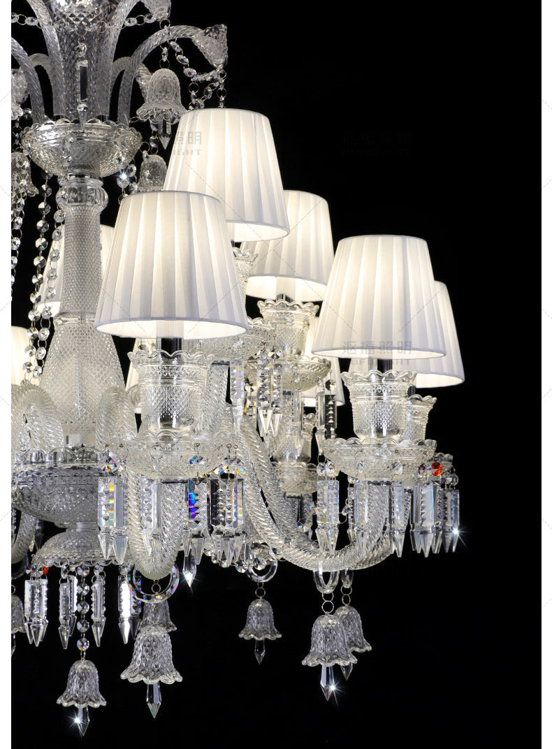 Baccarat's Grace (White, 12 Lights) Chandelier