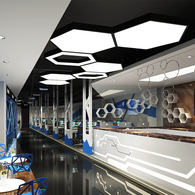 Hexagonal Led Pendant Hanging Light