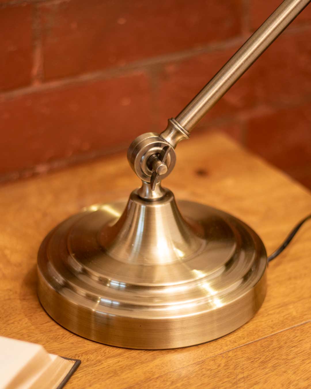 Vintage Iron Adjustable Table Lamp