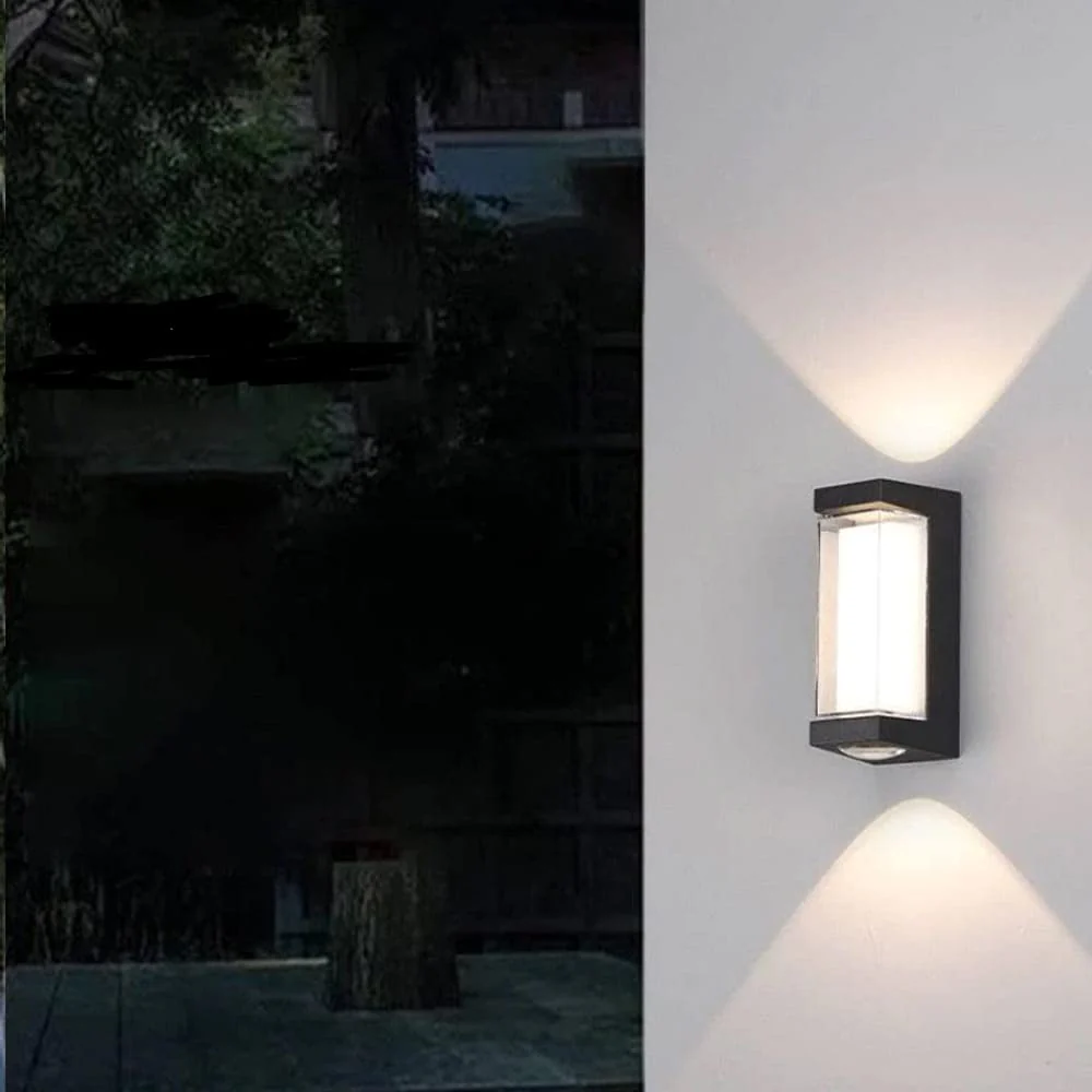 Mystical Twilight (Black) Outdoor Wall Light