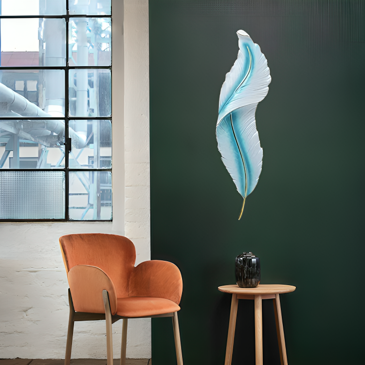 Feather Wall Nordic Style Modern Light