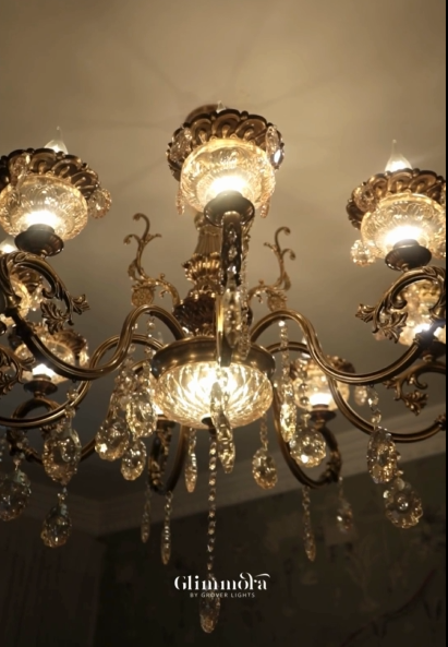 Noor-e-Haveli Chandelier (Antique)