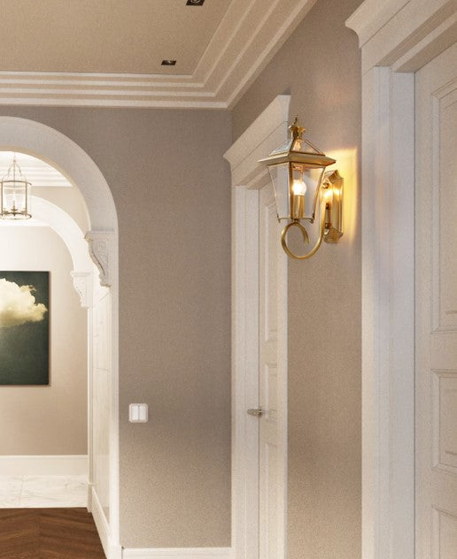 Riches Alfresco (Gold) Wall Light