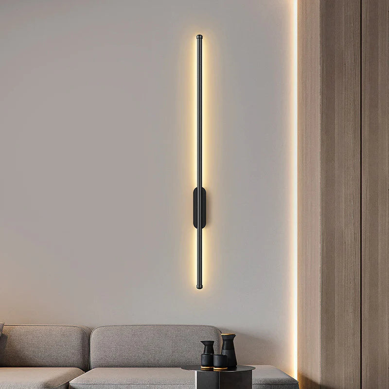 600 mm Led Black Long Wall Light
