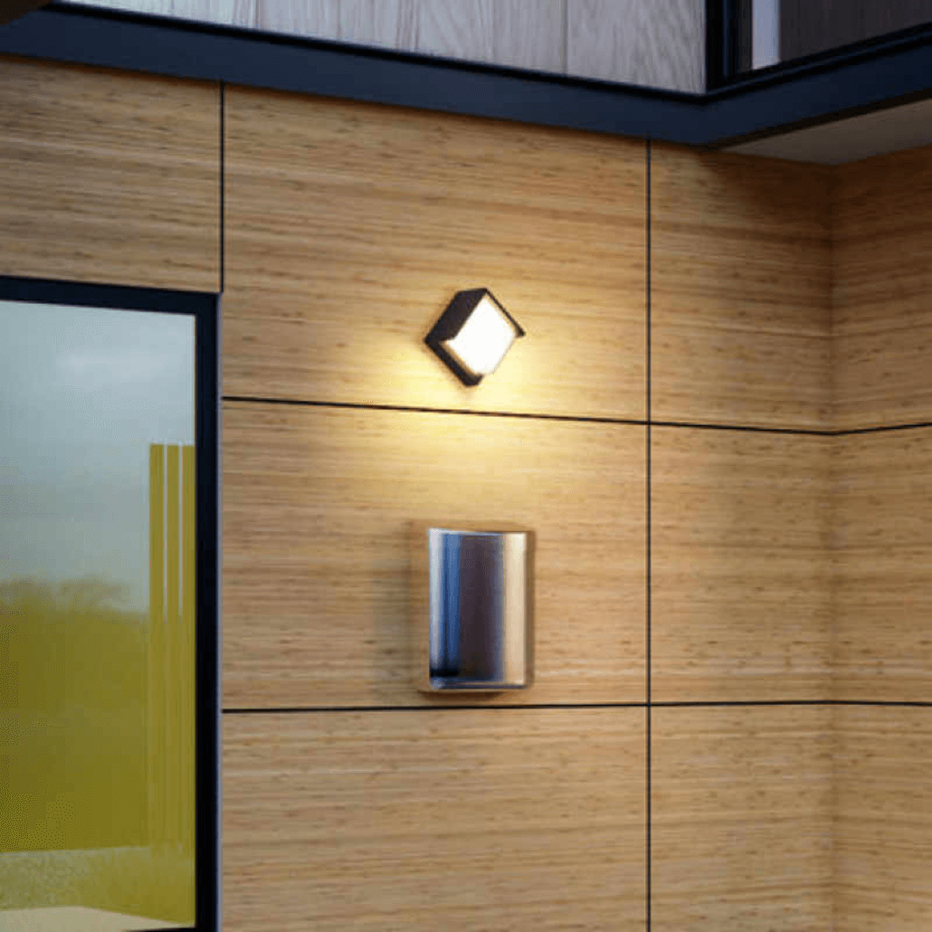 Cedemos Square LED Facade Wall Light
