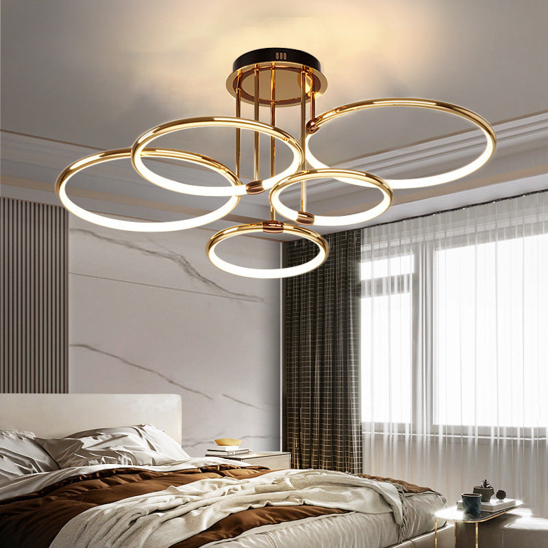 Glow Anello: Gold Body Ring Ceiling Light