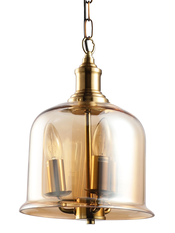 Amber Pendant Light