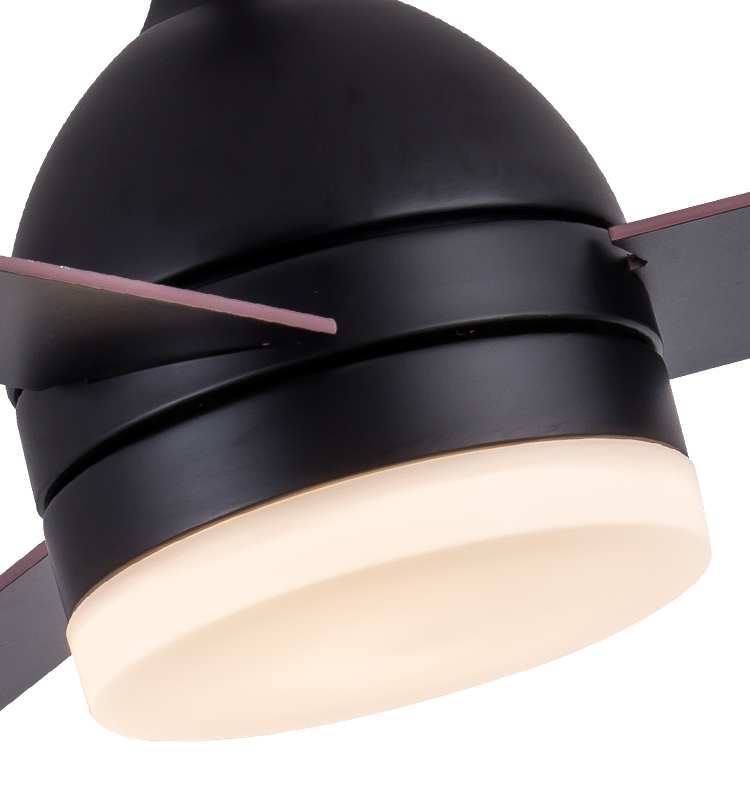 Modern 3 Blade Black Ceiling Fan