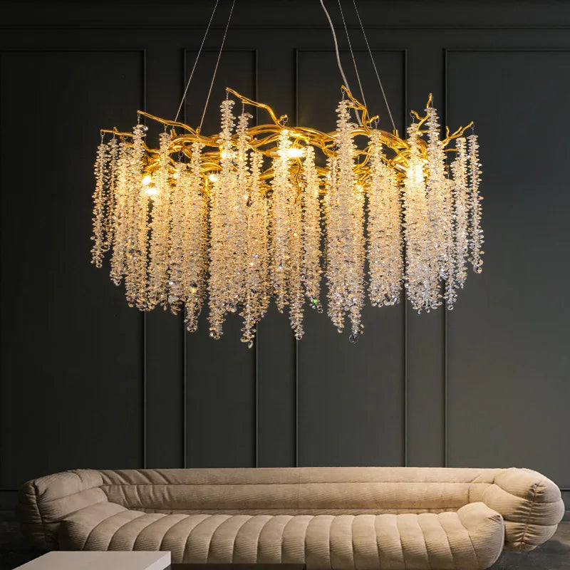 Modern Luxury Indoor Crystal Chandelier