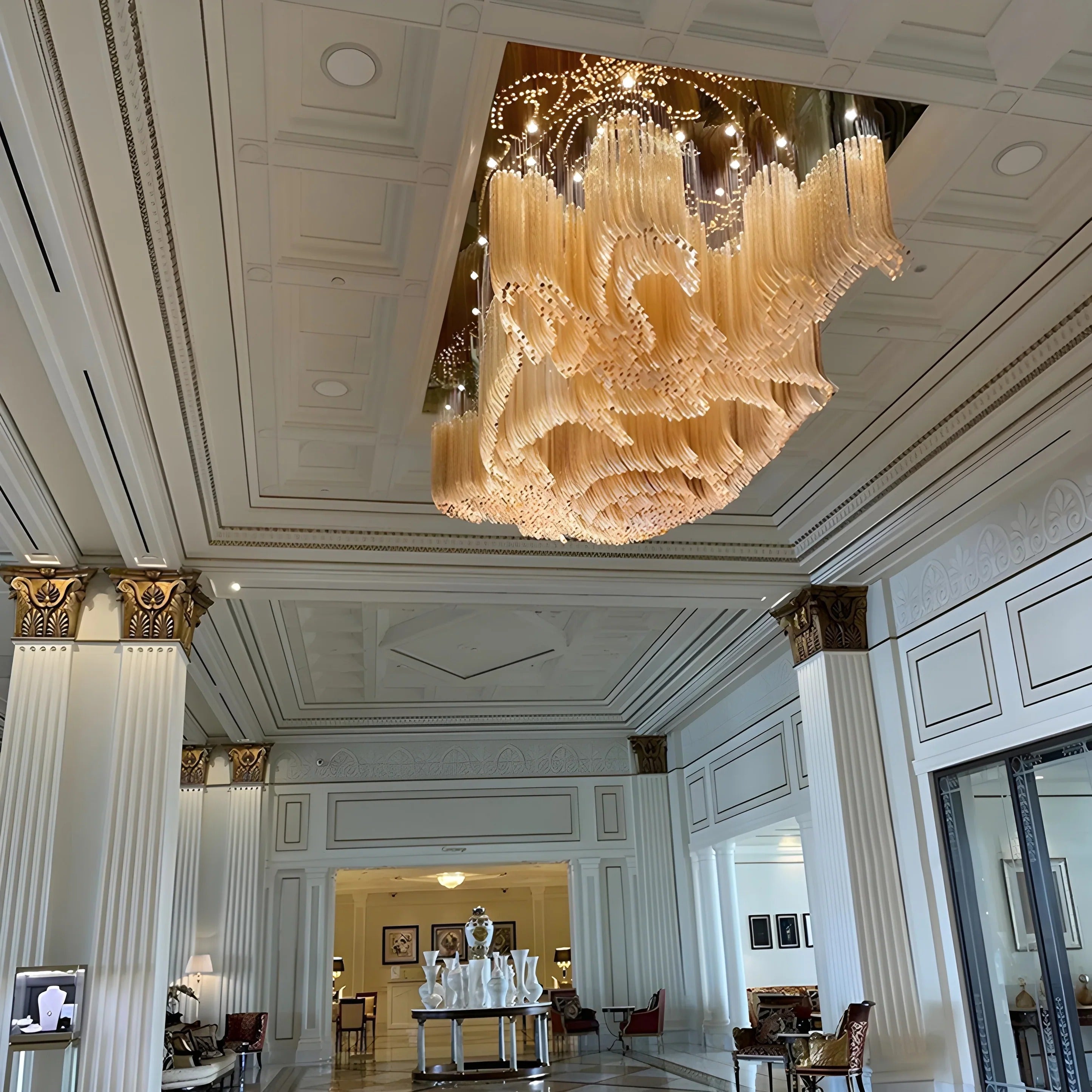 Santiago Pearls (Crystal Chandelier)