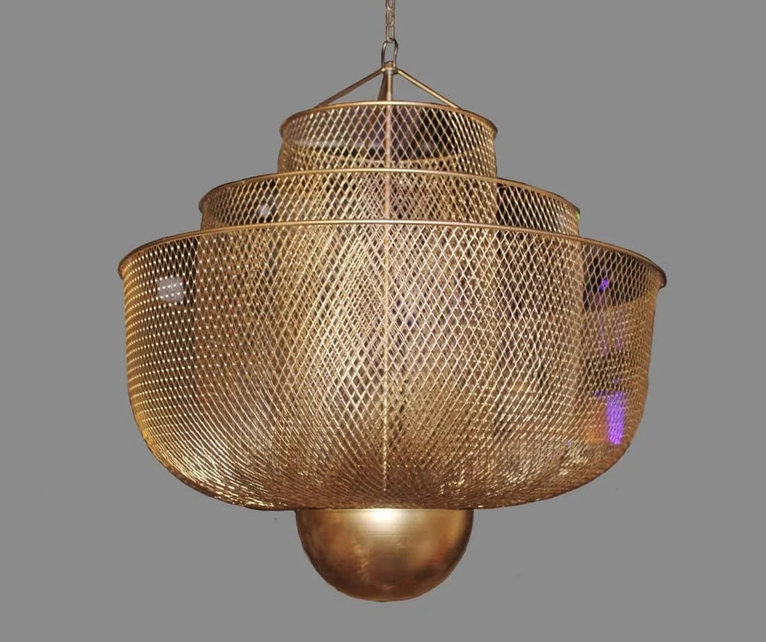 Grover Mesh Mystic Mesh Chandelier – Glimmora by Grover Lights