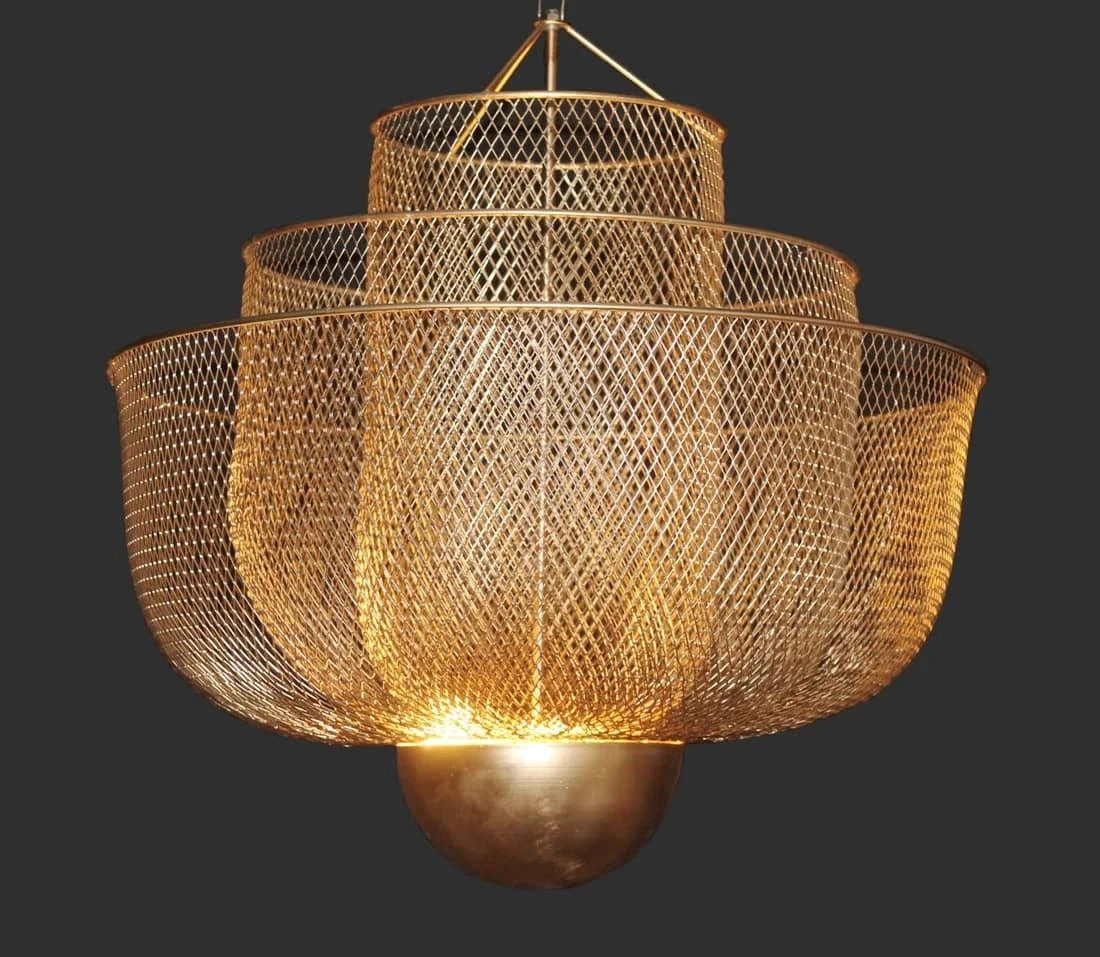 Grover Mesh Mystic Mesh Chandelier – Glimmora by Grover Lights