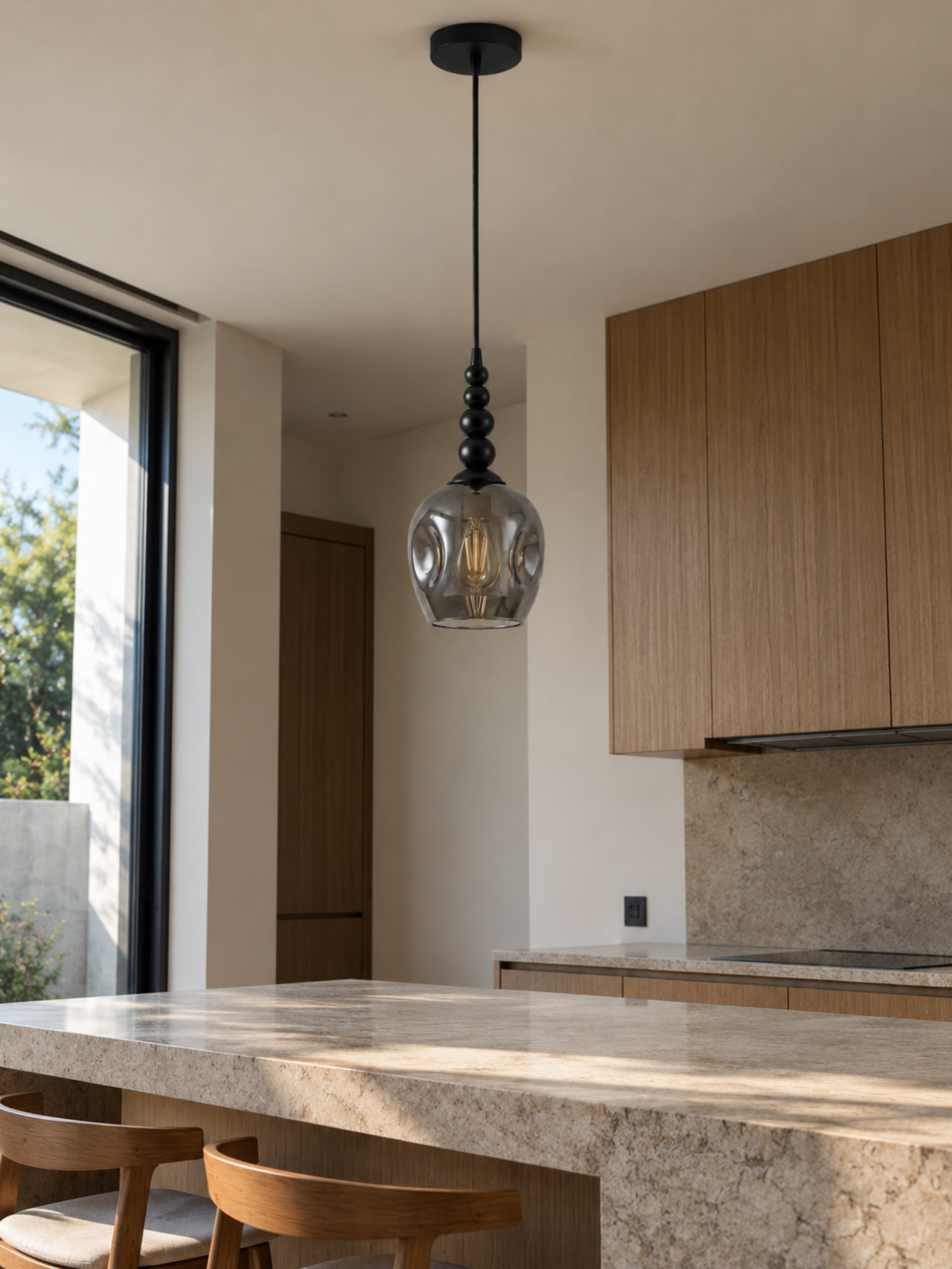 Velora – Sculptural Designer Pendant Light