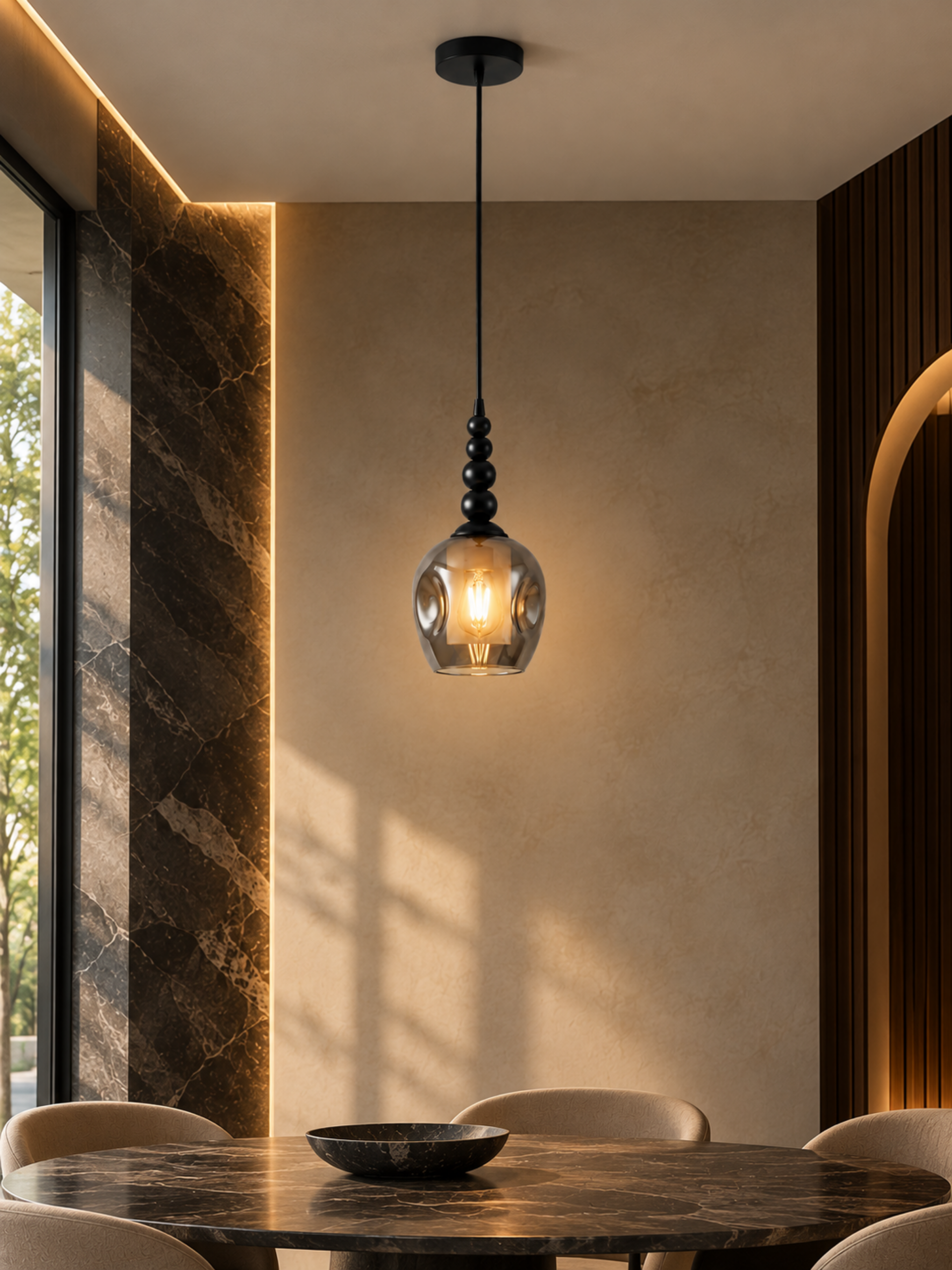 Velora – Sculptural Designer Pendant Light