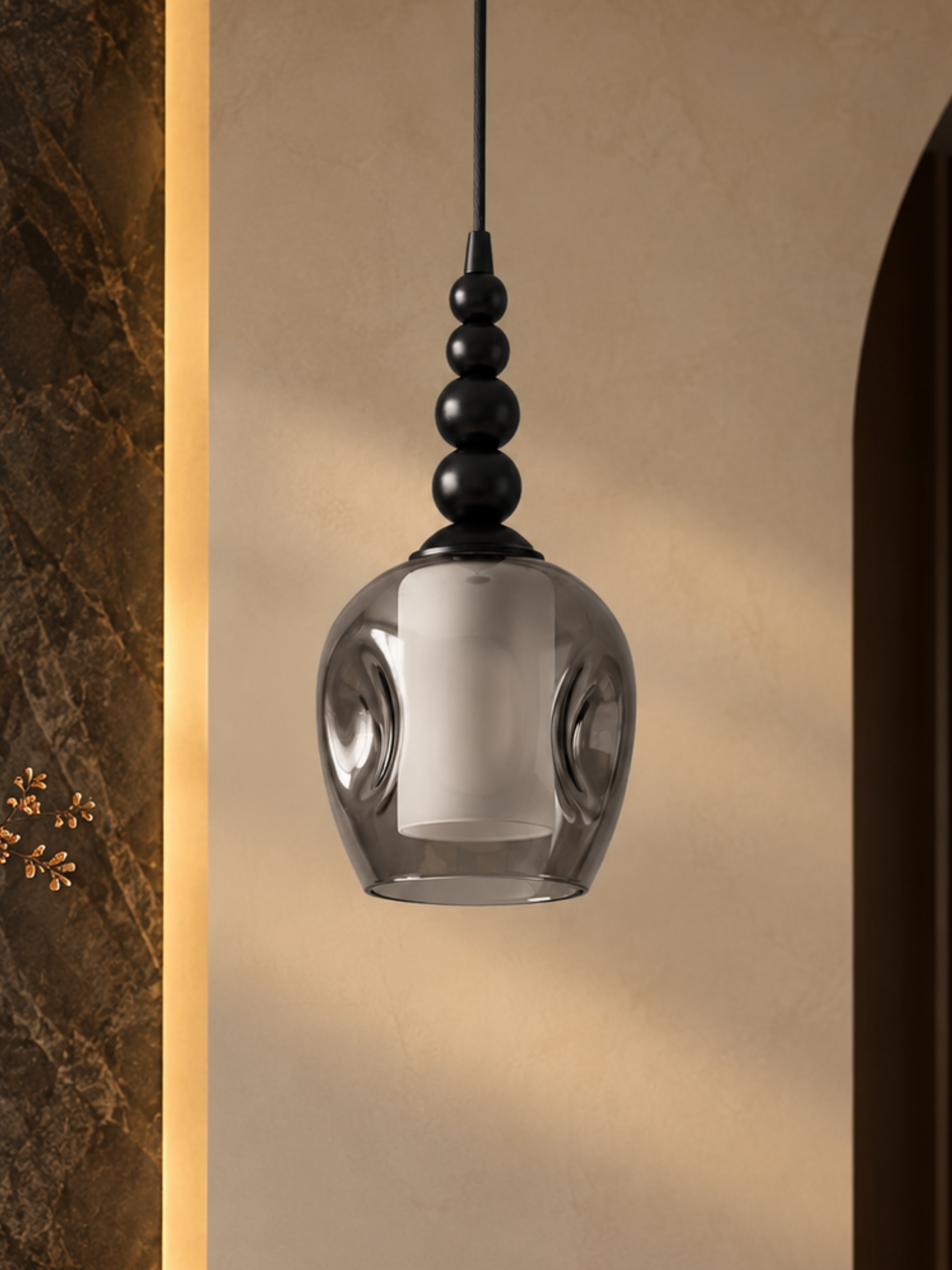 Velora – Sculptural Designer Pendant Light