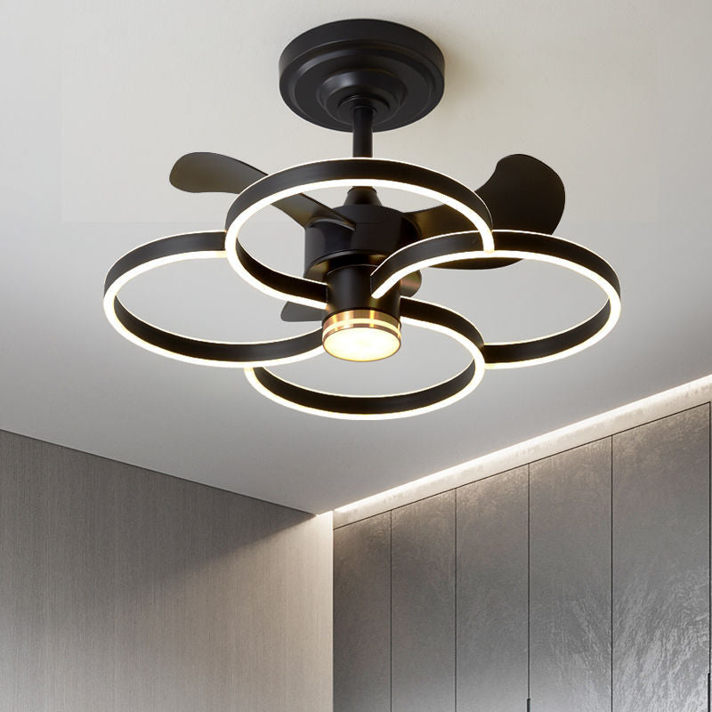 Dark Curves Ceiling Fan