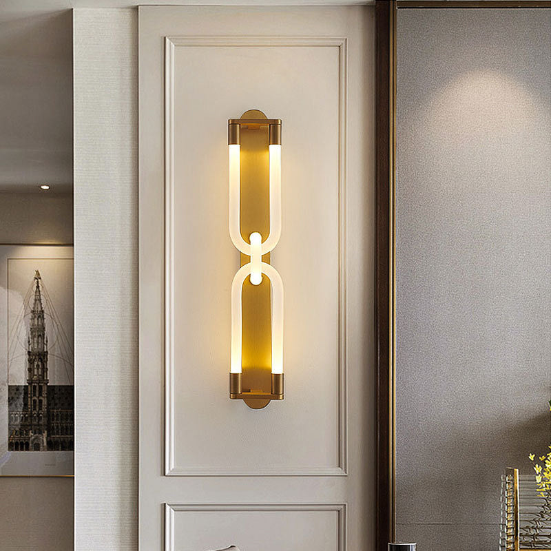 Infinite (Gold) Wall Light
