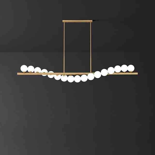 Golden Silver Black White Pendant Light