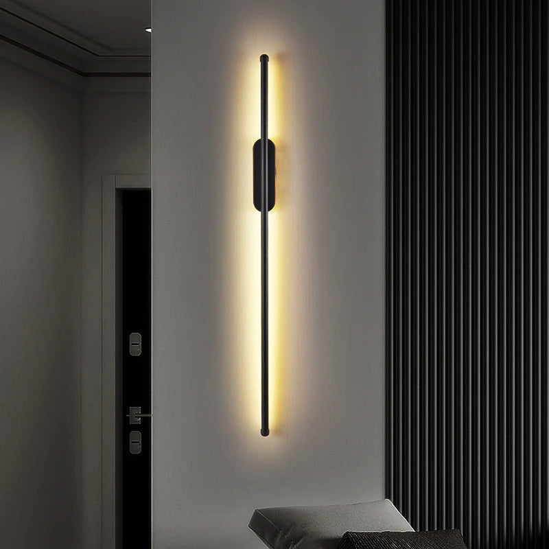 1000 Mm Led Black Long Wall Light