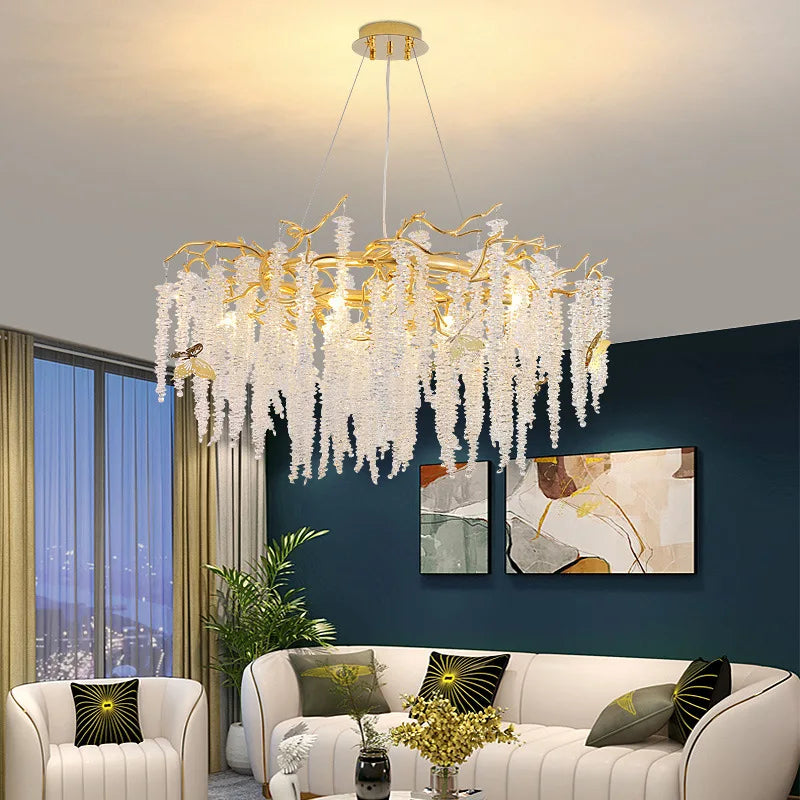 Modern Luxury Indoor Crystal Chandelier