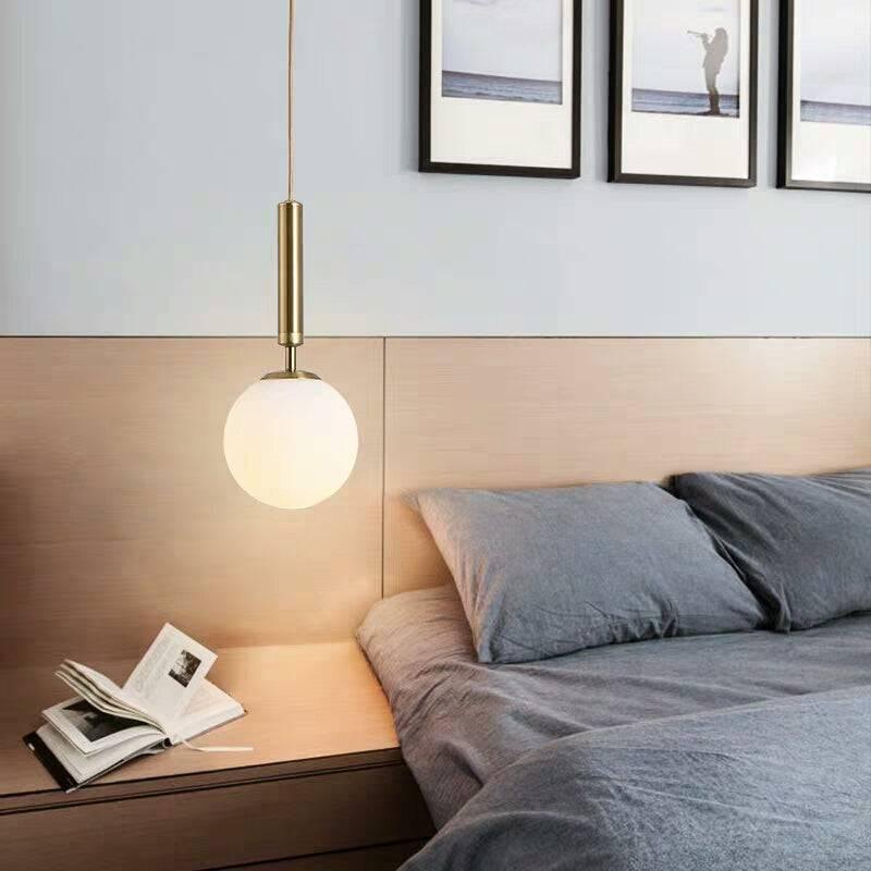 Led Gold Ball Pendant Lamp