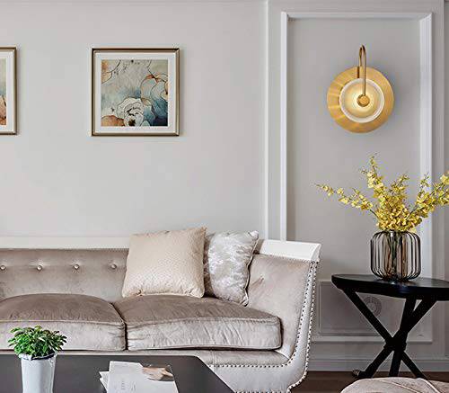 Forest Leaf Dream (Gold) Wall Light