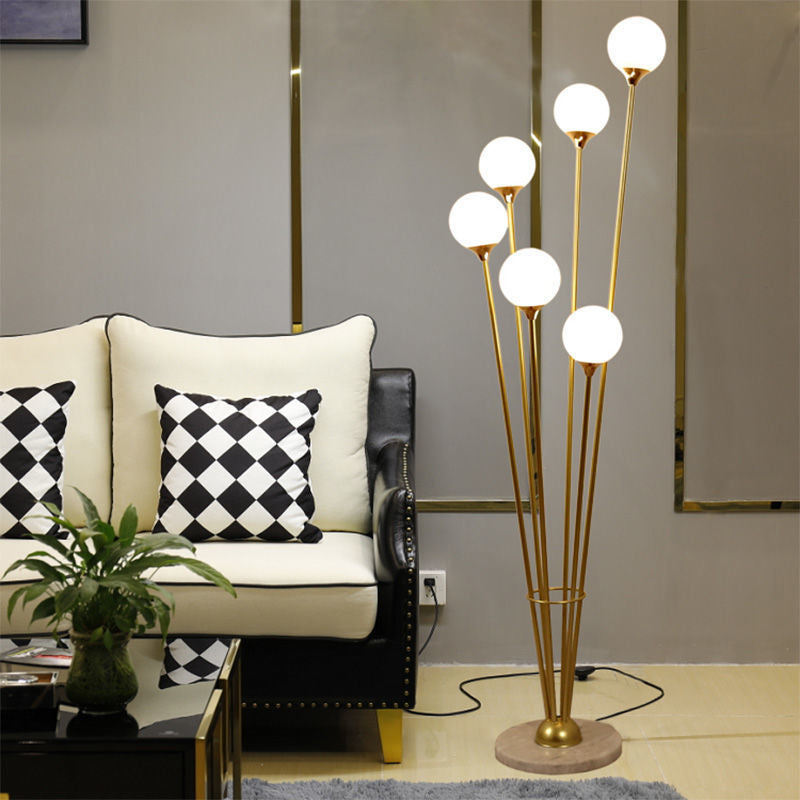 Planetary Serenity Floor Lamp with Multi-Heads