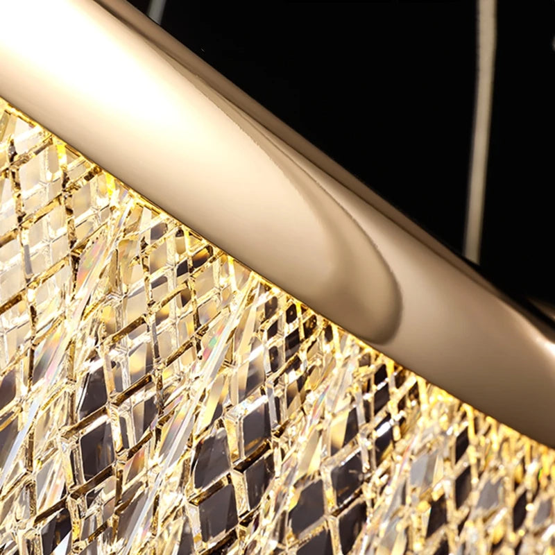 Take Me To The Newport (Gold) Chandelier (2 Rings)