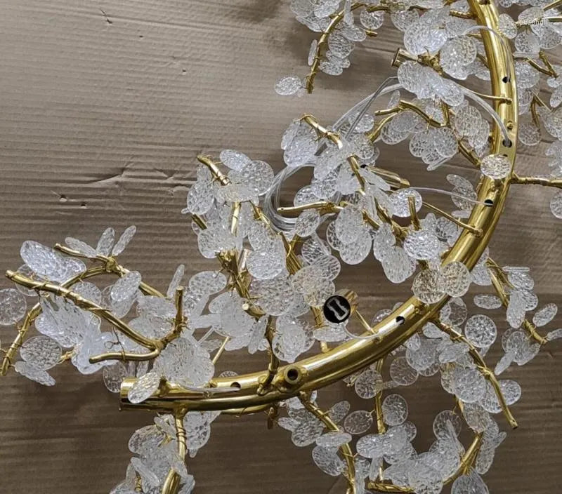 Crystal Circlet Chandelier