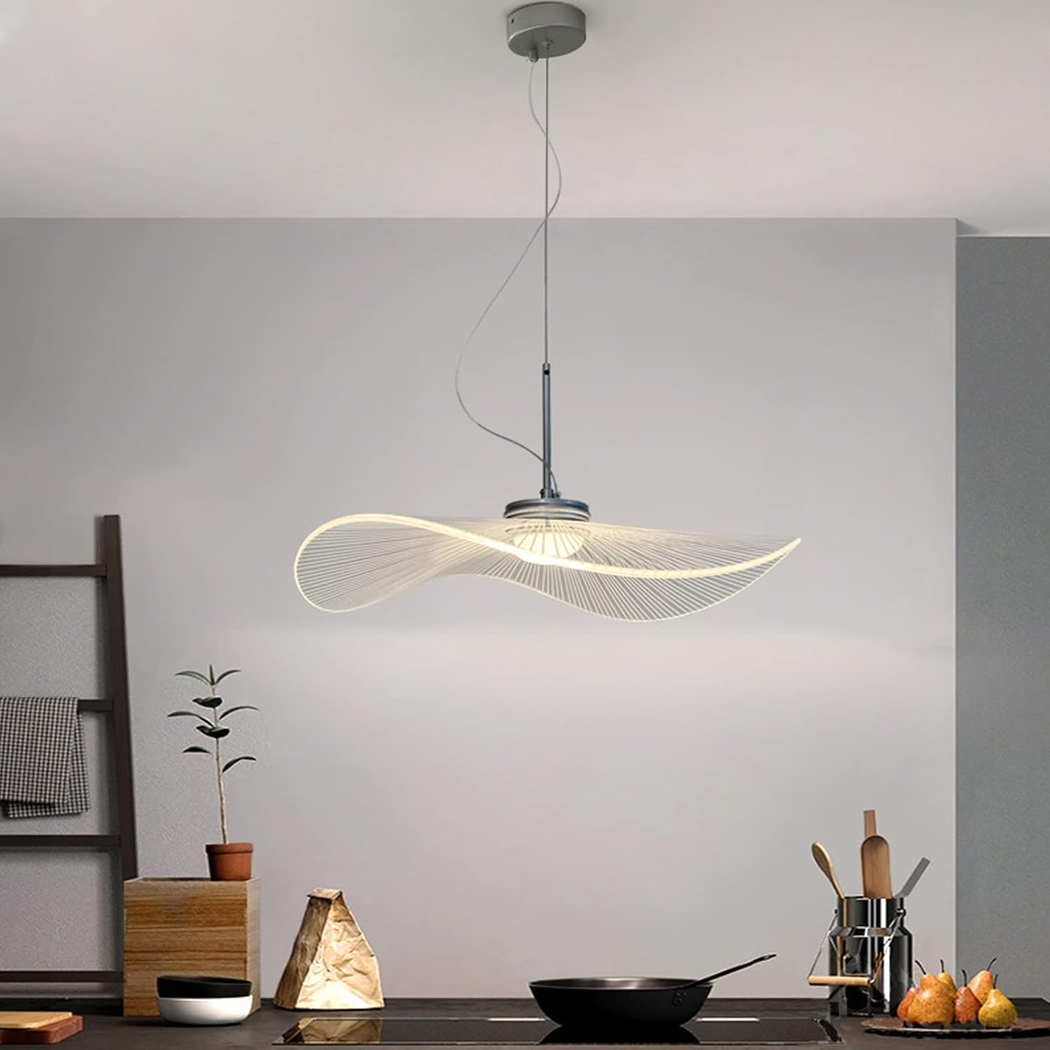 3 Colors Lotus Design LED Farmhouse Chandelier