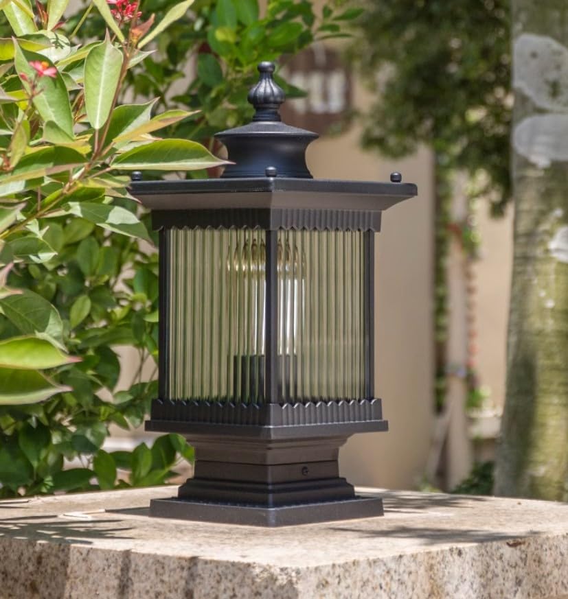 Square Pillar Light Antique Gate Light