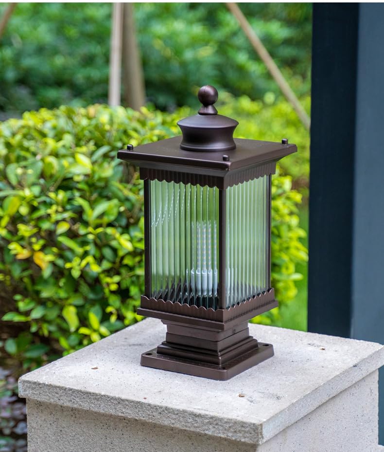 Square Pillar Light Antique Gate Light