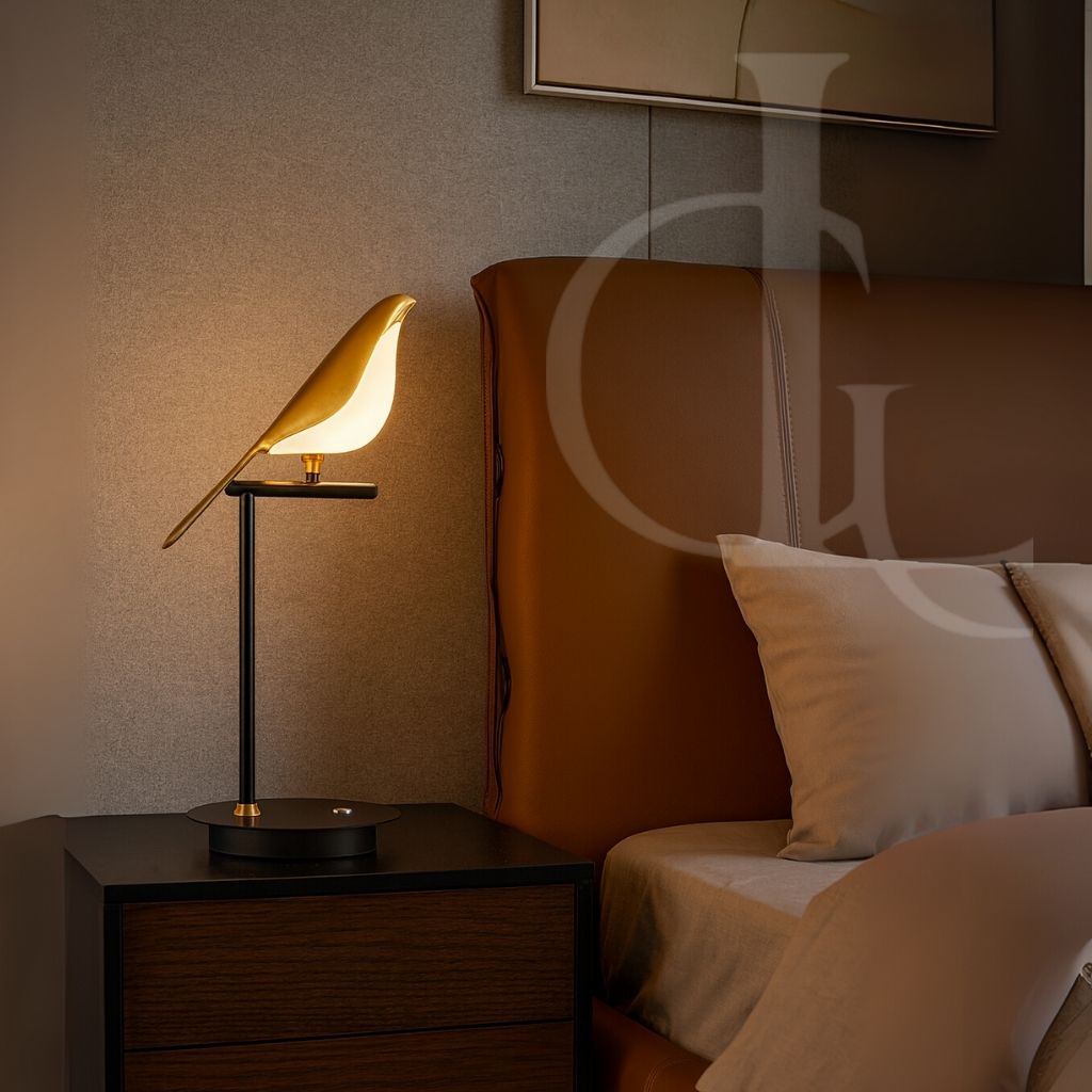 Optimistic Solo Bird Glow Lamp