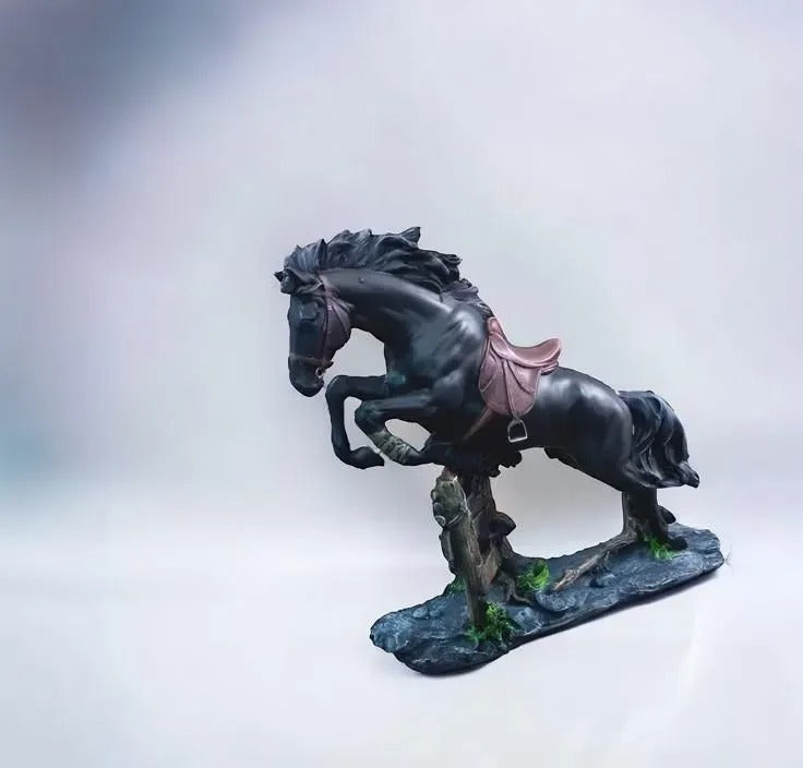 Jumping Horse Sculpture/Statue